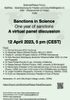 Sanctions in Science - One year of sanctions. A virtual panel discussion